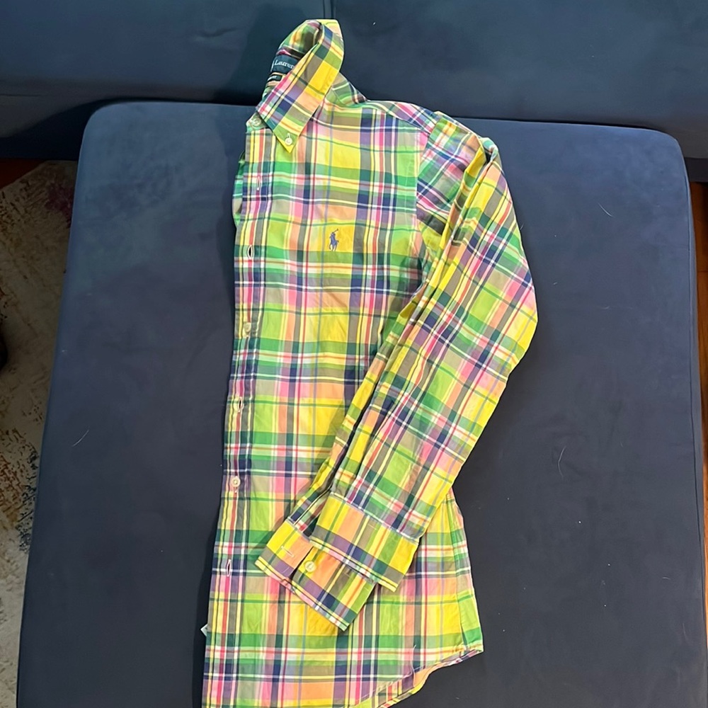 Polo Ralph Lauren Custom Fit Small Pastel Button Down